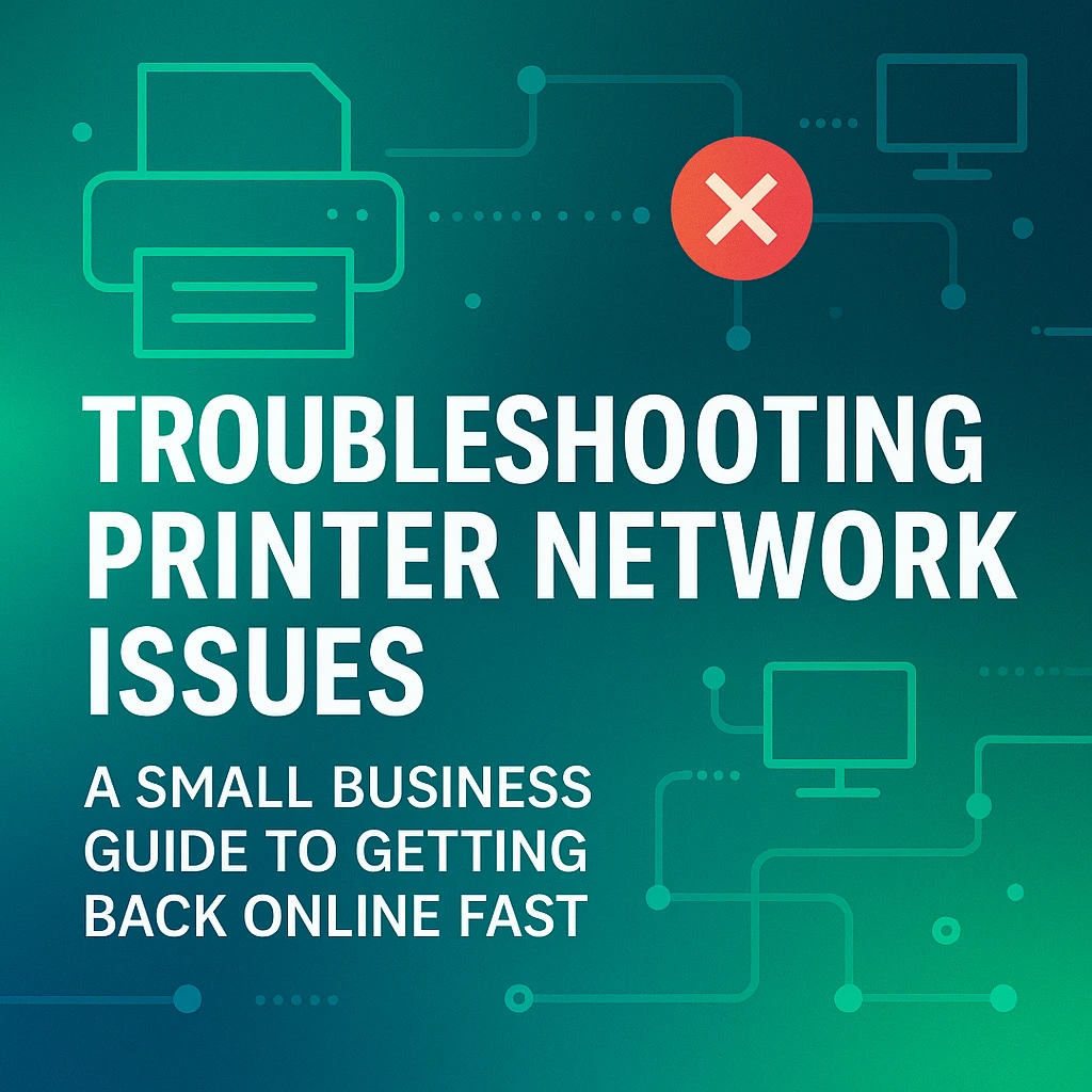 Troubleshooting Printer Network Issues: A Small Business Guide to Getting Back Online Fast