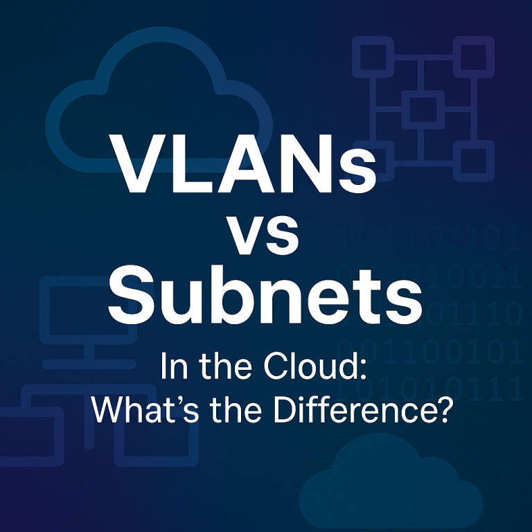VLAN vs Subnet in the Cloud