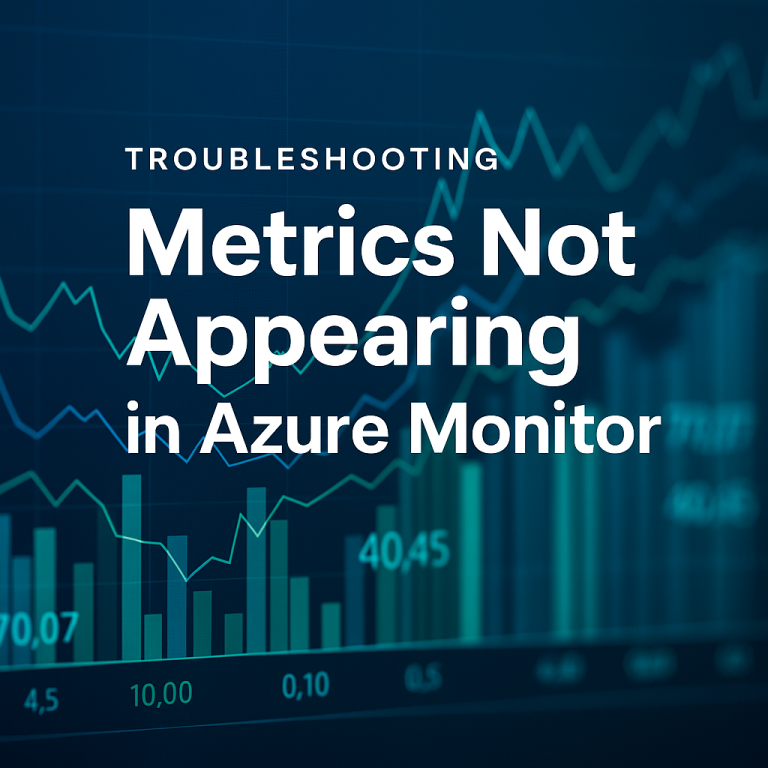 Azure monitoring Troubleshooting