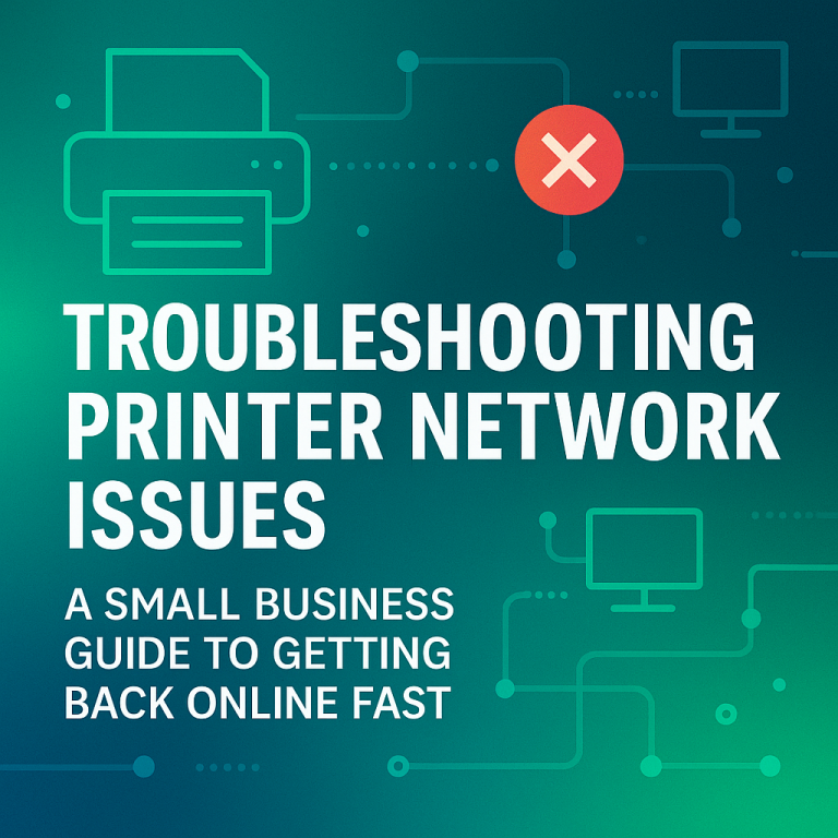 Printer Network Issues Troubleshooting